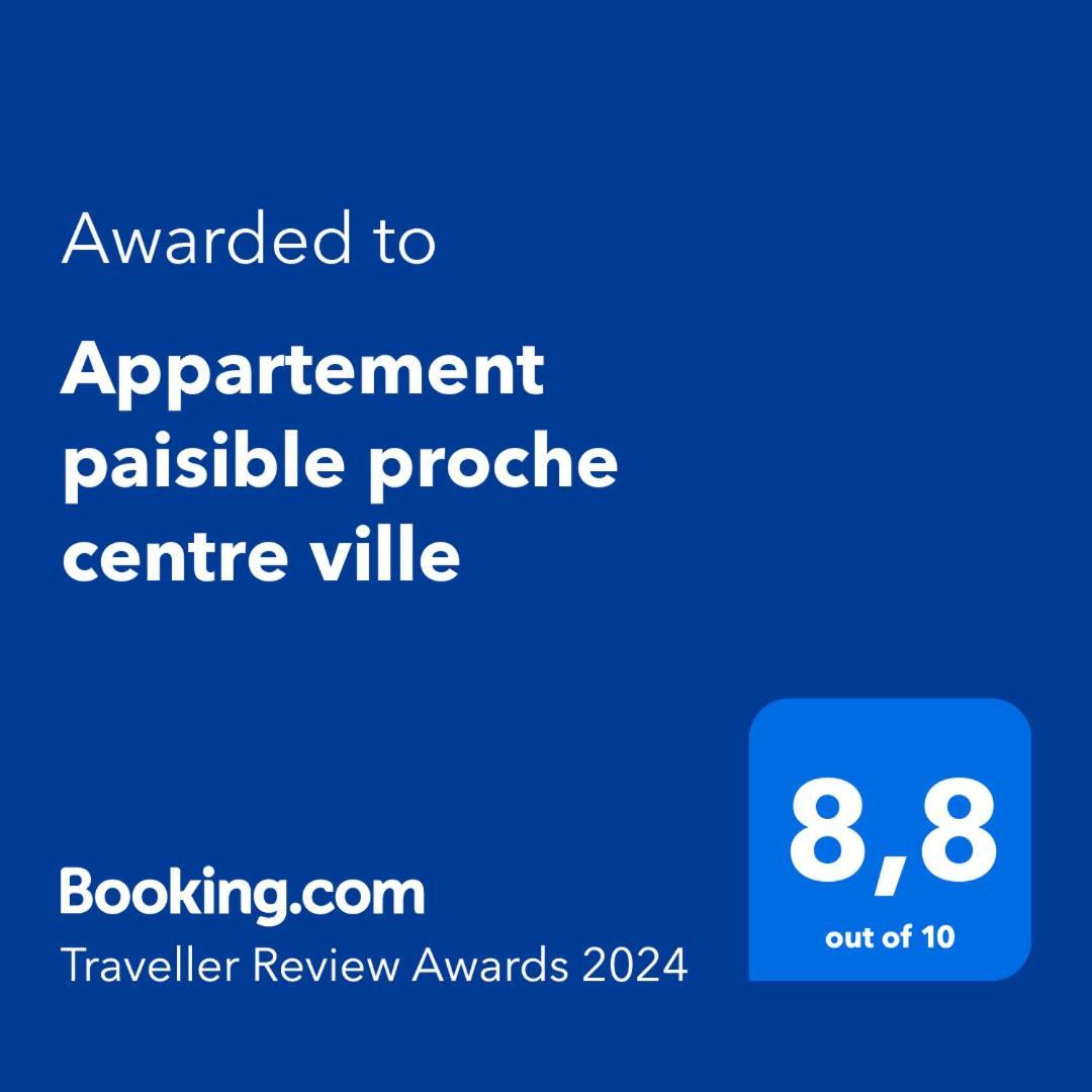 Appartement Paisible Proche Centre Ville บรง ภายนอก รูปภาพ